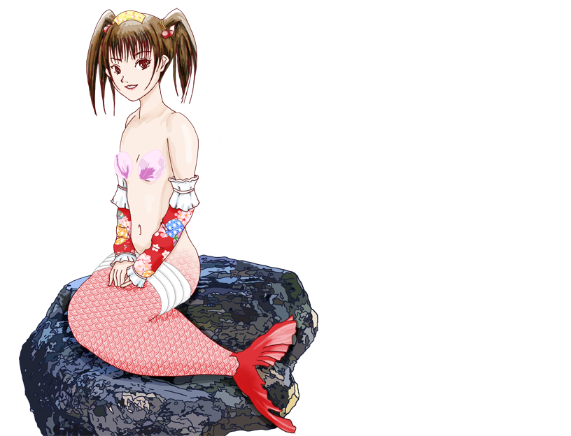 人魚とメイドのイラストが規約で胸が出せず悩む ミニゲーム倉庫番を作る Rpgツクールmvで遊ぶ18 蟹帝国 フリーゲームを作ろう