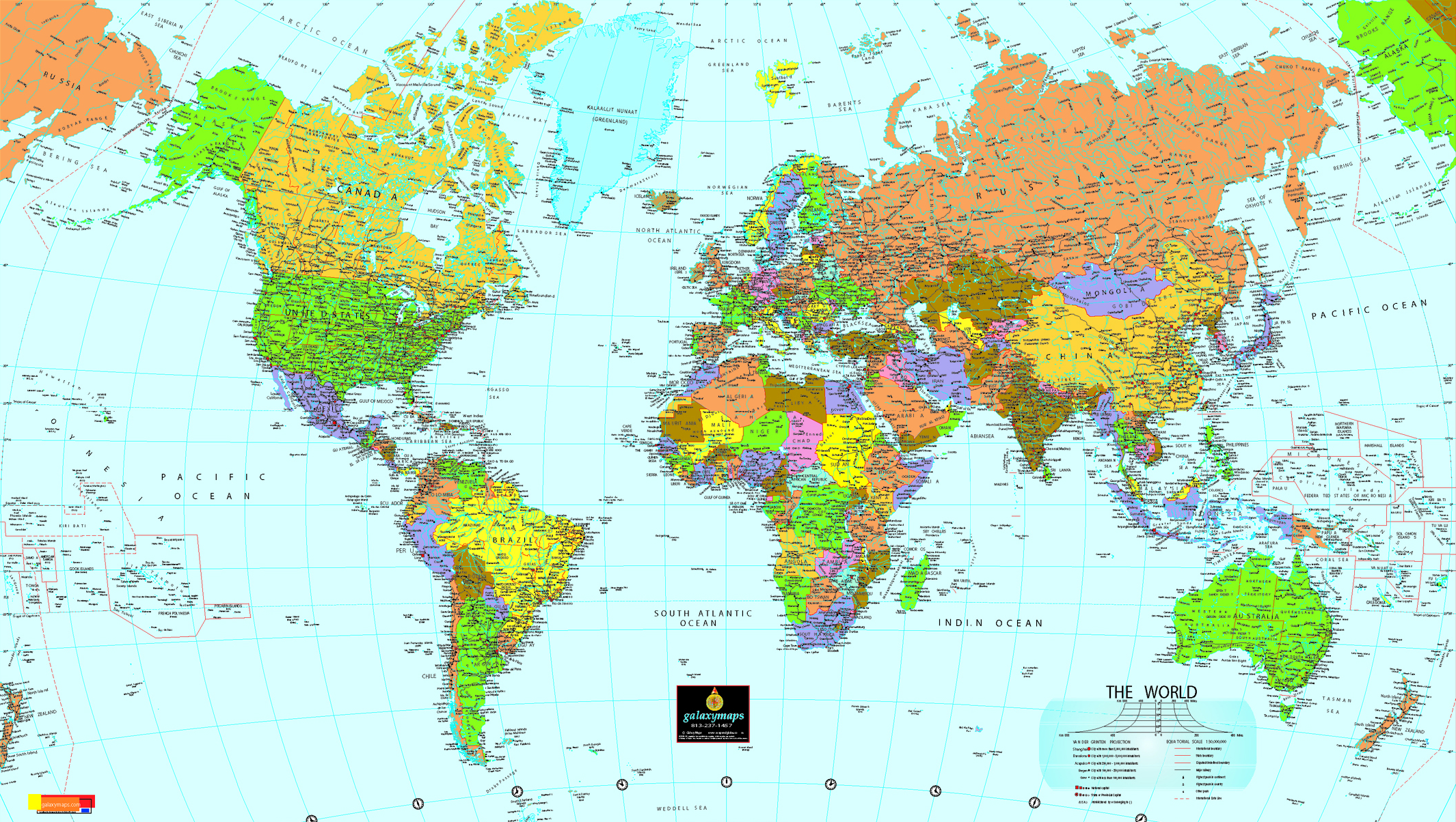 World Map 2d