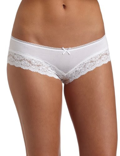 b.tempt'd by Wacoal Women's Supernatural Hipster,White,Medium