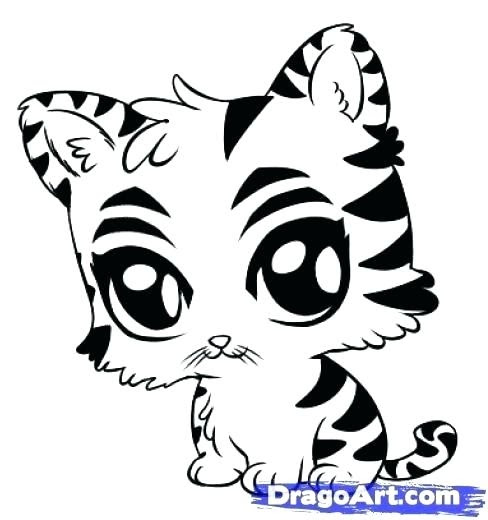 26 Adorable Animal Cute Baby Animal Coloring Pages Images Total Update