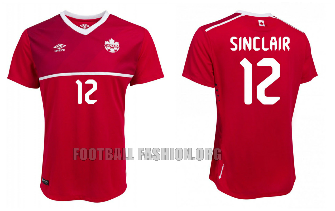 Canada 2015/16 Umbro Home Jersey | FOOTBALL FASHION.ORG