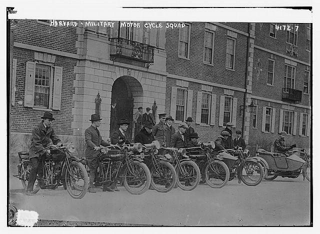 Harvard, Military motor cycle squad