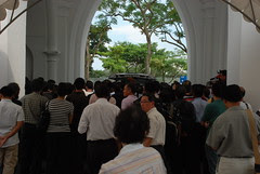 JBJ's funeral