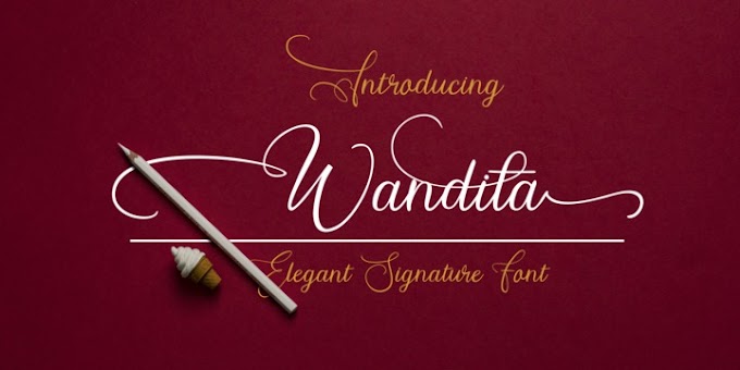 Download Wandita Fonts Family From Arttype7