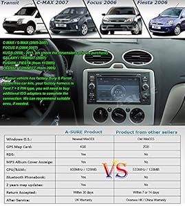 7" DVD Player Car GPS BT in stock