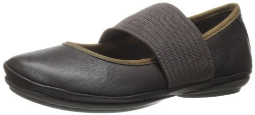 Camper Women's Nina 21889 Ballet Flat,Honey Kenia,37 EU/7 M US On Sale