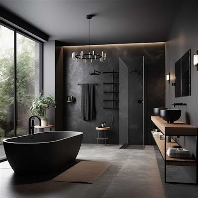 Black Bathroom Decor: An Interior Decorating Guide