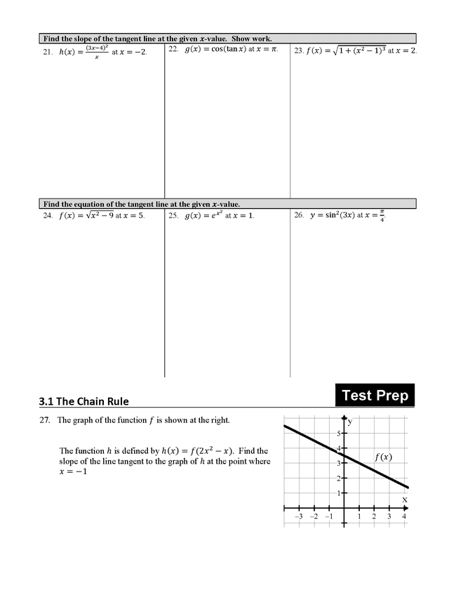 Ap Calculus Ab Workbook