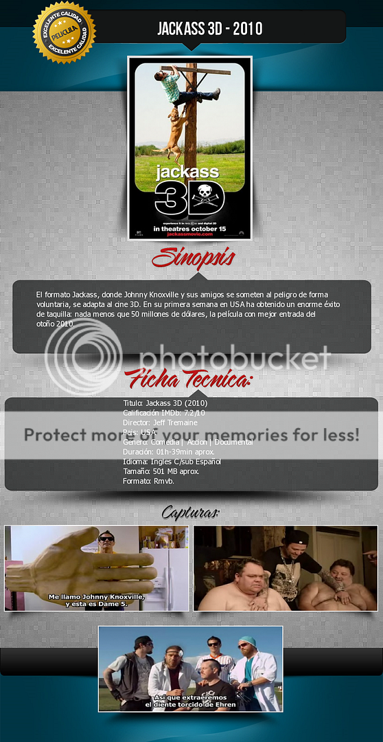 tutorial 2010 excel castellano Español][2010][1 Link] Calidad][Rmvb][Sub Jackass 3D [Excelente