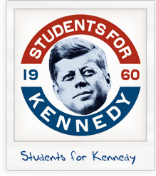 John F. Kennedy 'Students for Kennedy' 1960 Presidential Campaign T-Shirt