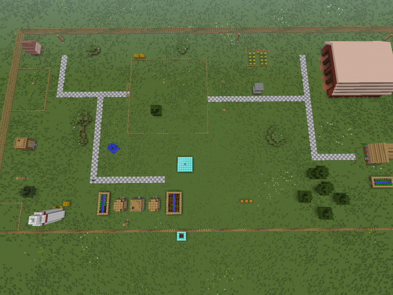 [14w06b] Prairie Battle - PVP Farm Map - 100% Vanilla 