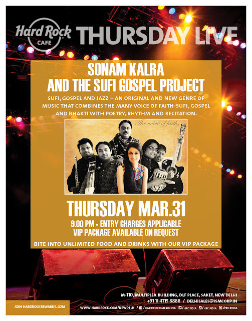 Band Roster at Hard Rock Cafe,Delhi & Gurgaon - MARCH 2016