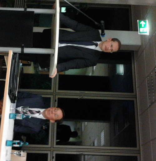 Senator Müller beim Industrietreffen Neukölln