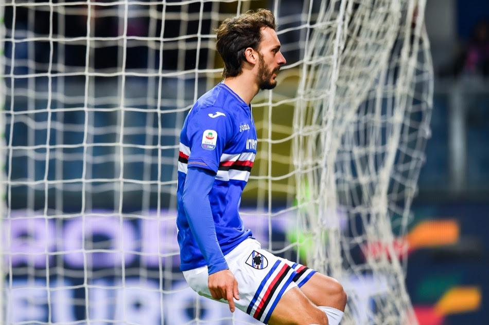 Gabbiadini, Sampdoria 4-0 Udinese