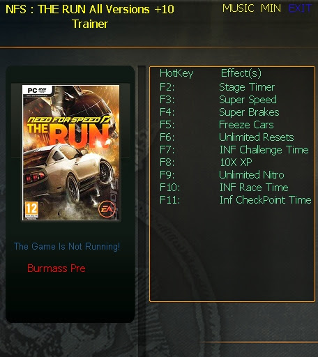 Car Cheats For Nfs The Run Xbox 360 Classic Car Walls