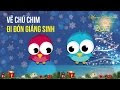 Vẽ Chú Chim Đi Đón Giáng Sinh Với CorelDraw