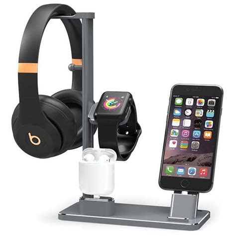 Here's how to practice good security when you need to charge. Dhouea Multi Device Charging Station with Headphone Holder