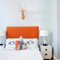 Blue and Orange Boys' Room - Contemporary - boy's room - Turquoise LA