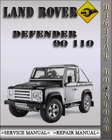 PDF Land Rover Defender 90 1988 Factory Service Repair Manual