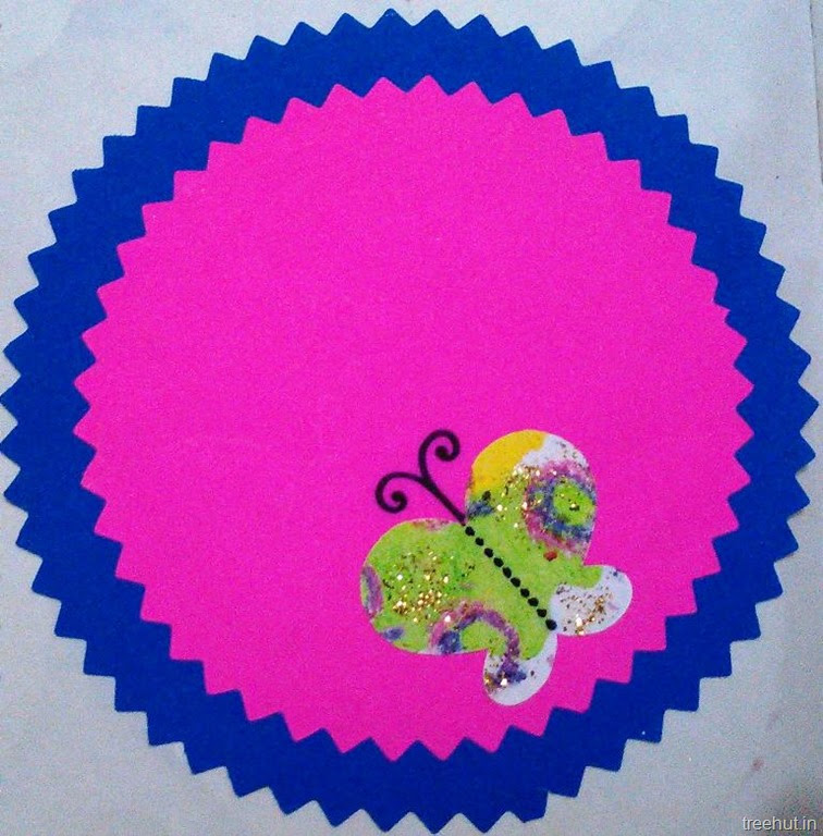 Bee And Butterfly Name Plate For Kids