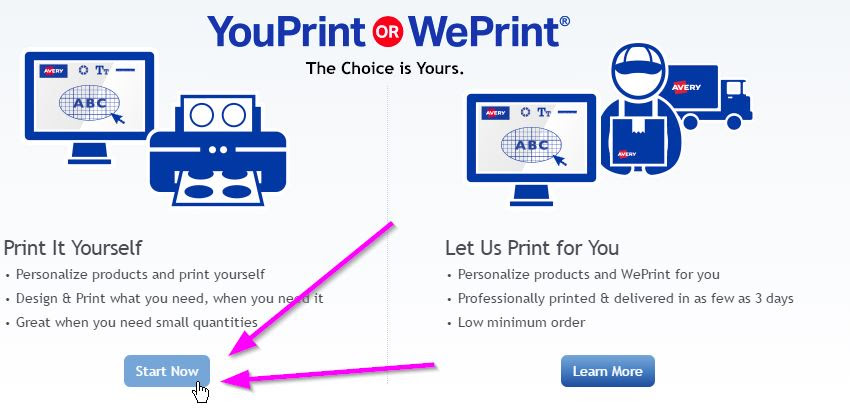 Avery label template 22830