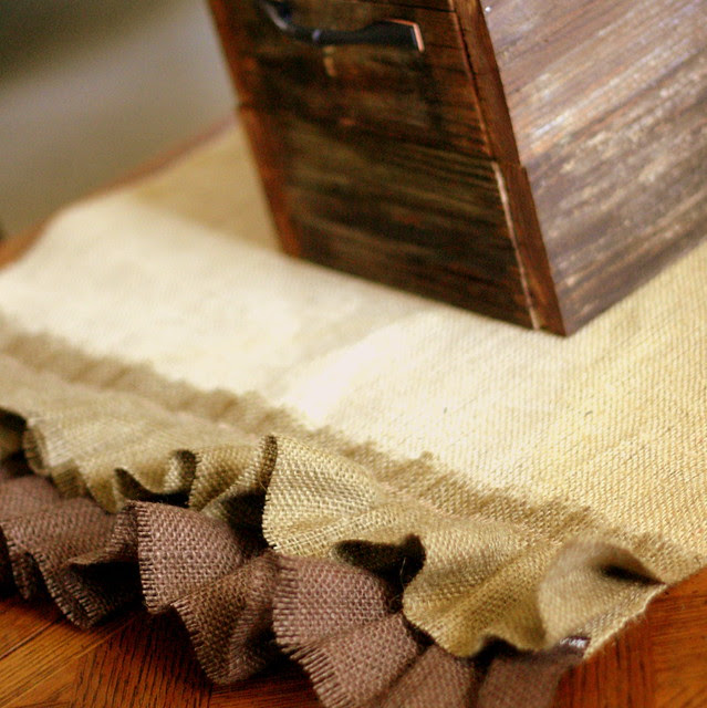 Burlap Runner