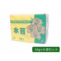 格安saleスタート あかぎ園芸ニュージーランド産水苔1kg 4袋 全商品オープニング価格