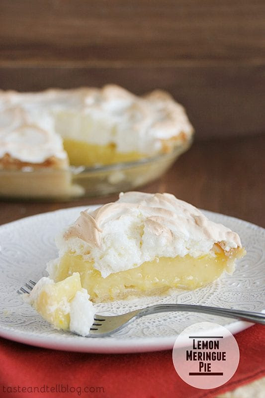 Lemon Meringue Pie Recipe Taste And Tell
