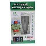 Songbird Essentials Solar Powered Color Changing Hummingbird Feeder