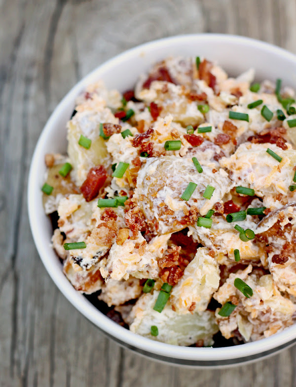 baked potato salad recipe Baked Loaded Salad Potato baked potato salad recipe Baked Loaded Salad Potato