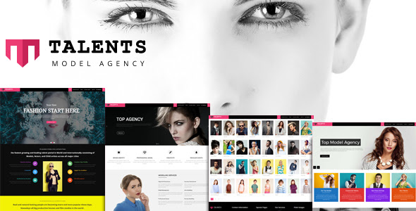 Download Talents - WordPress Theme for Talent Agency WordPress Theme