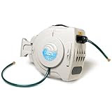 Hose-A-Matic Automatic Rewind Garden Hose Reel With 60-Foot Hose #77001