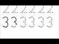 トップ 数字 書き方 練習