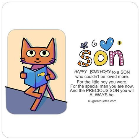  free birthday cards for son birthday cards for wonderful son birthday