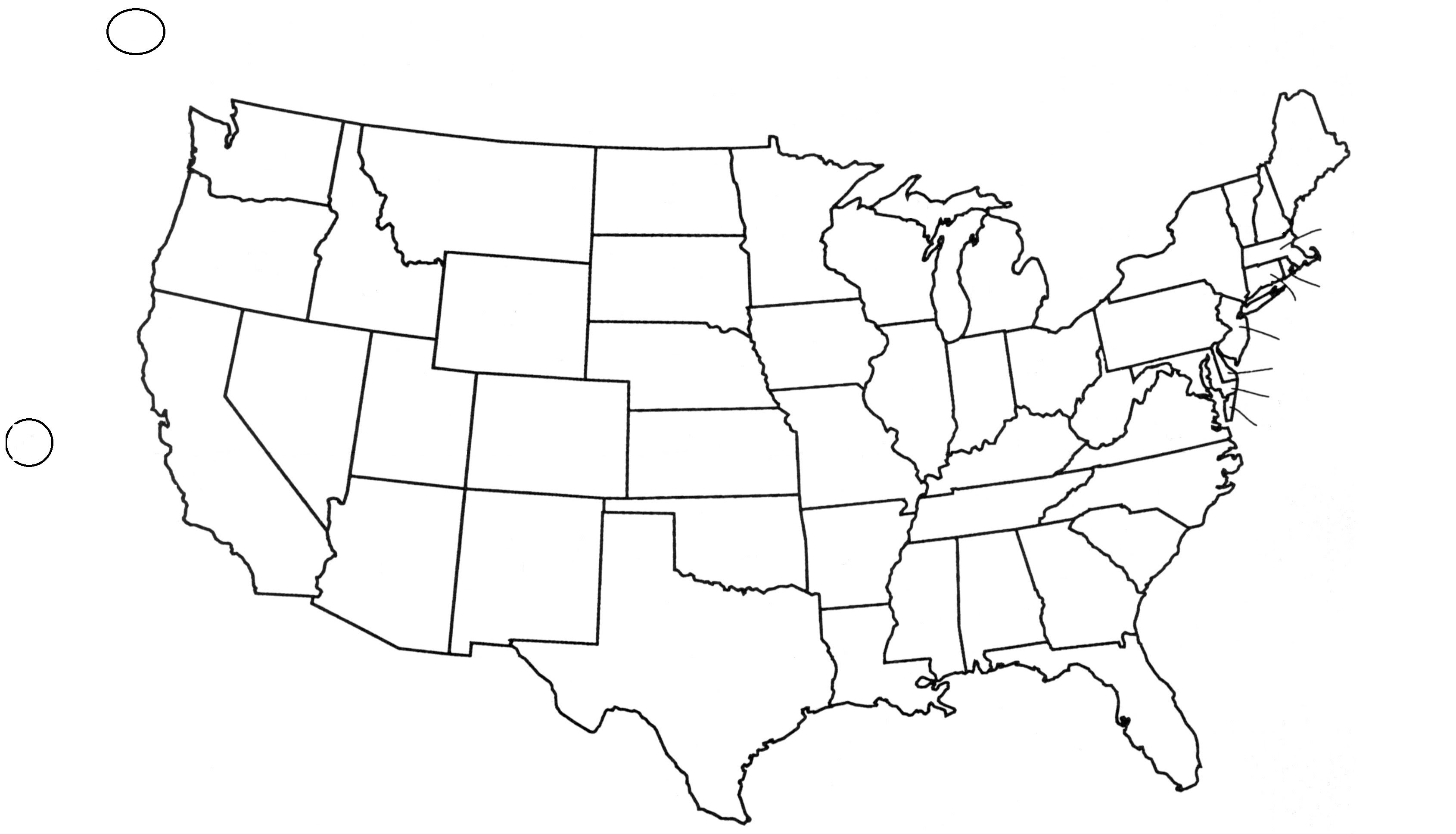 Us Map Vector Outline At Getdrawingscom Free For Personal