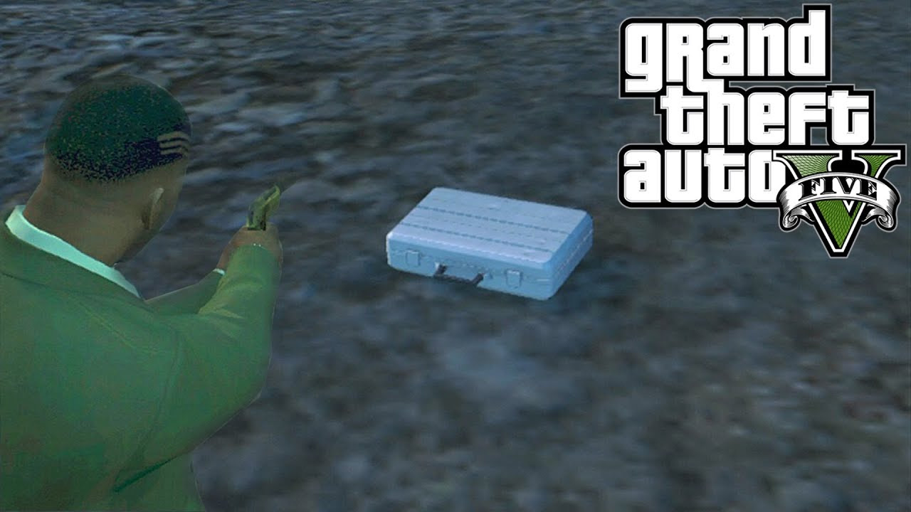 GTA 5: $25,000 Secret Briefcase Location! "Deal Gone Wrong" Random Event Secret Money Package ...