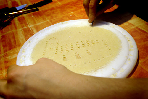 makint the "bread of leafs"