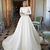 Satin Ball Gown Wedding Dress With Sleeves / Beading Satin Ball Gown Duchess Long Sleeve Wedding Dresses For Sale Ebay - We've researched the best long sleeve wedding dresses out there.