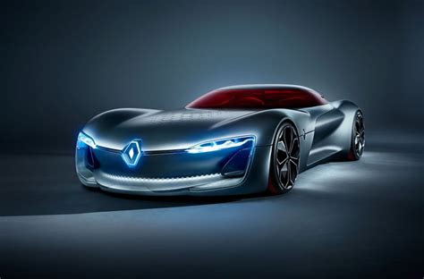 future cars  renaults trezor green technology car