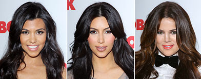 (L-R) Kourtney, Kim and Khloe Kardashian (Michael Tran/FilmMagic)