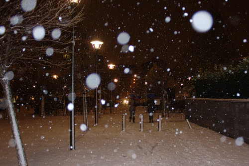 Nieve en Bruselas
