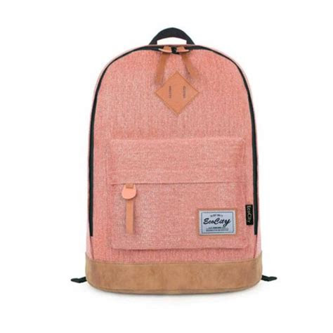 ecocity classic vintage college school laptop backpack bag