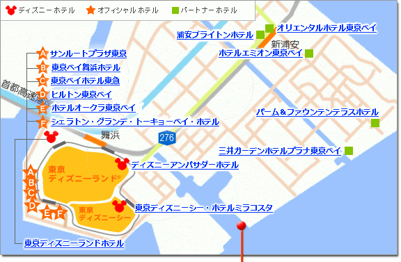 東京ディズニーリゾート R 人気のホテル特集