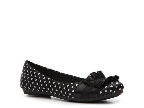 Fergalicious Alana Polka Dot Flat Flats Women's Shoes - DSW