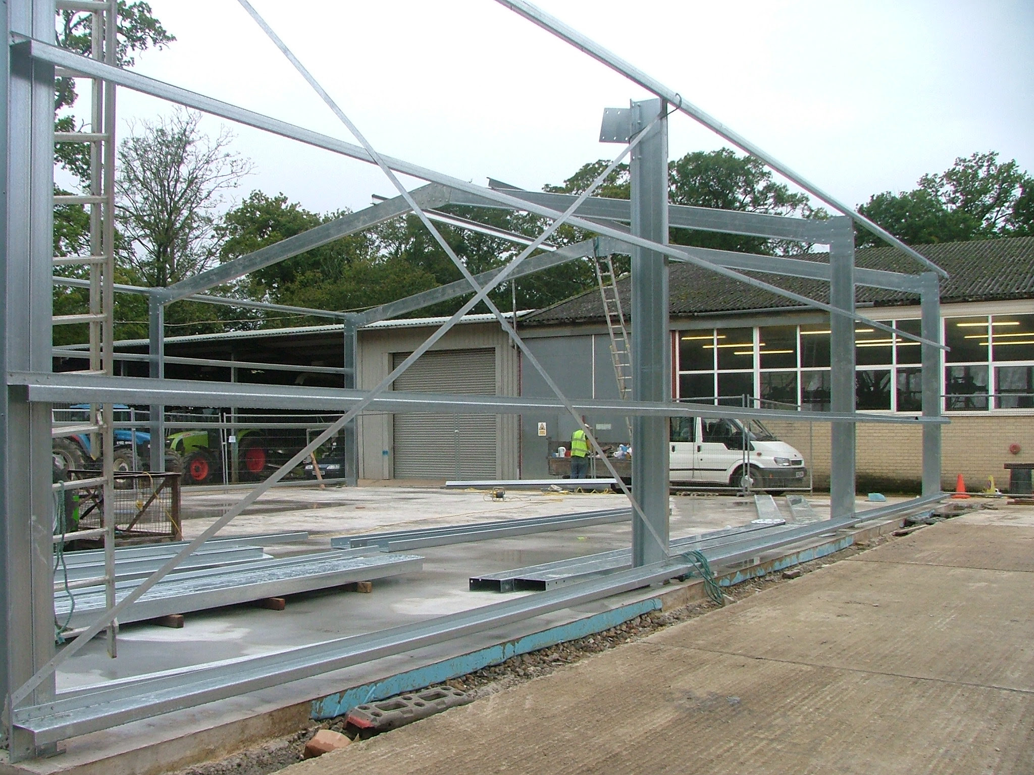 Workshop Steel Building - Pembs Steel Buildings Ltd