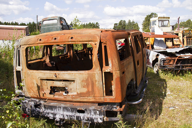 Salvage yard experience