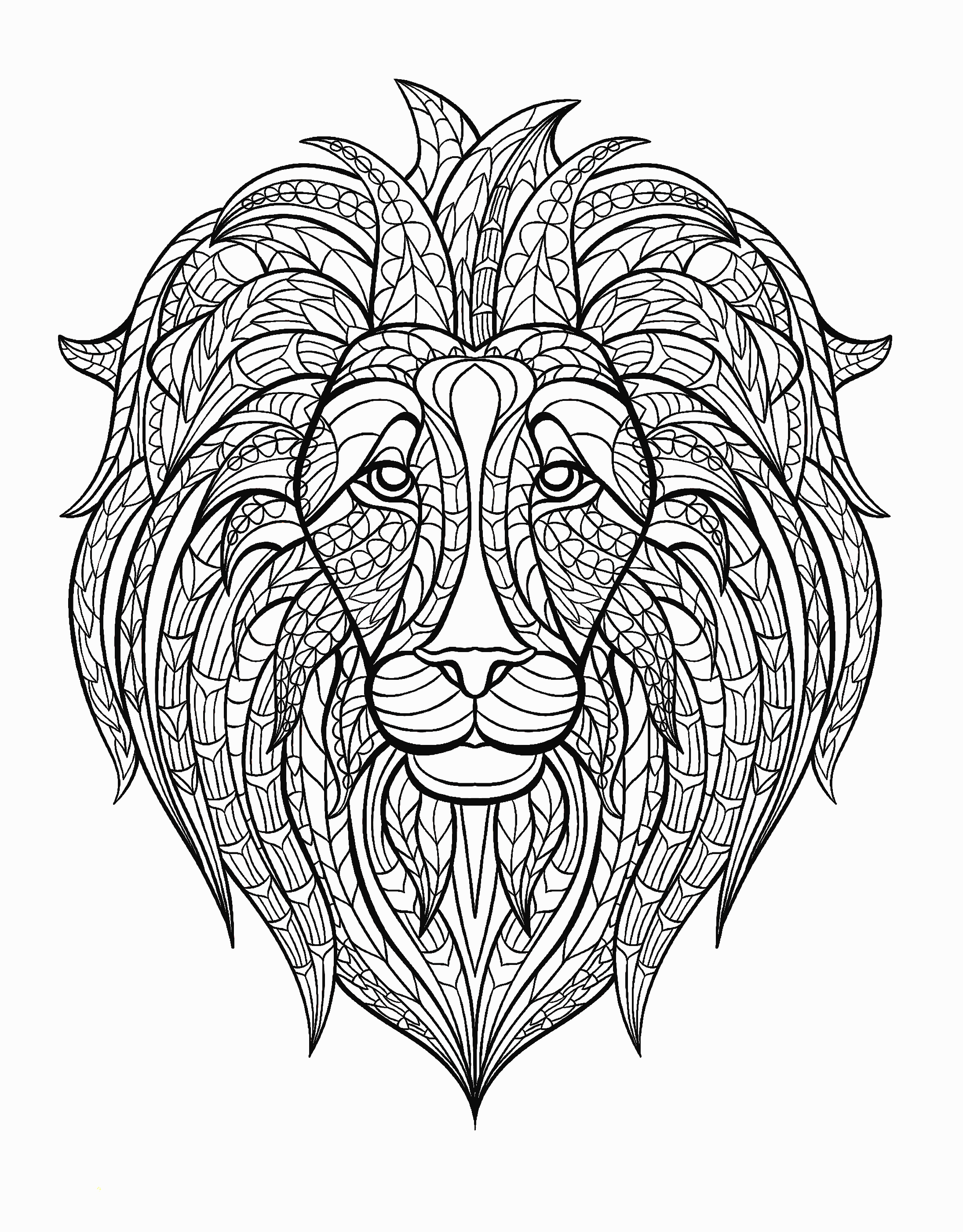 Free Coloring Pages For Adults Animals Download Free Clip Art