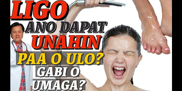 Listahan Mga Anong Oras Dapat Maligo Bago