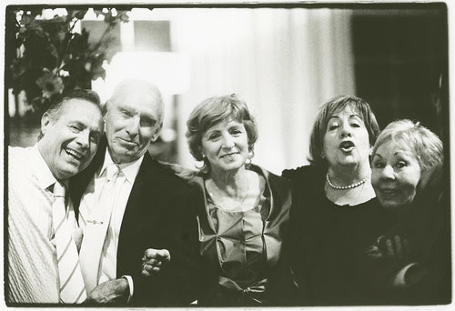 Typical wedding group photo - the bride's parents & friends