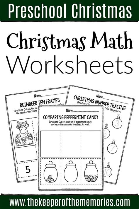  free preschool kindergarten simple math worksheets printable k5